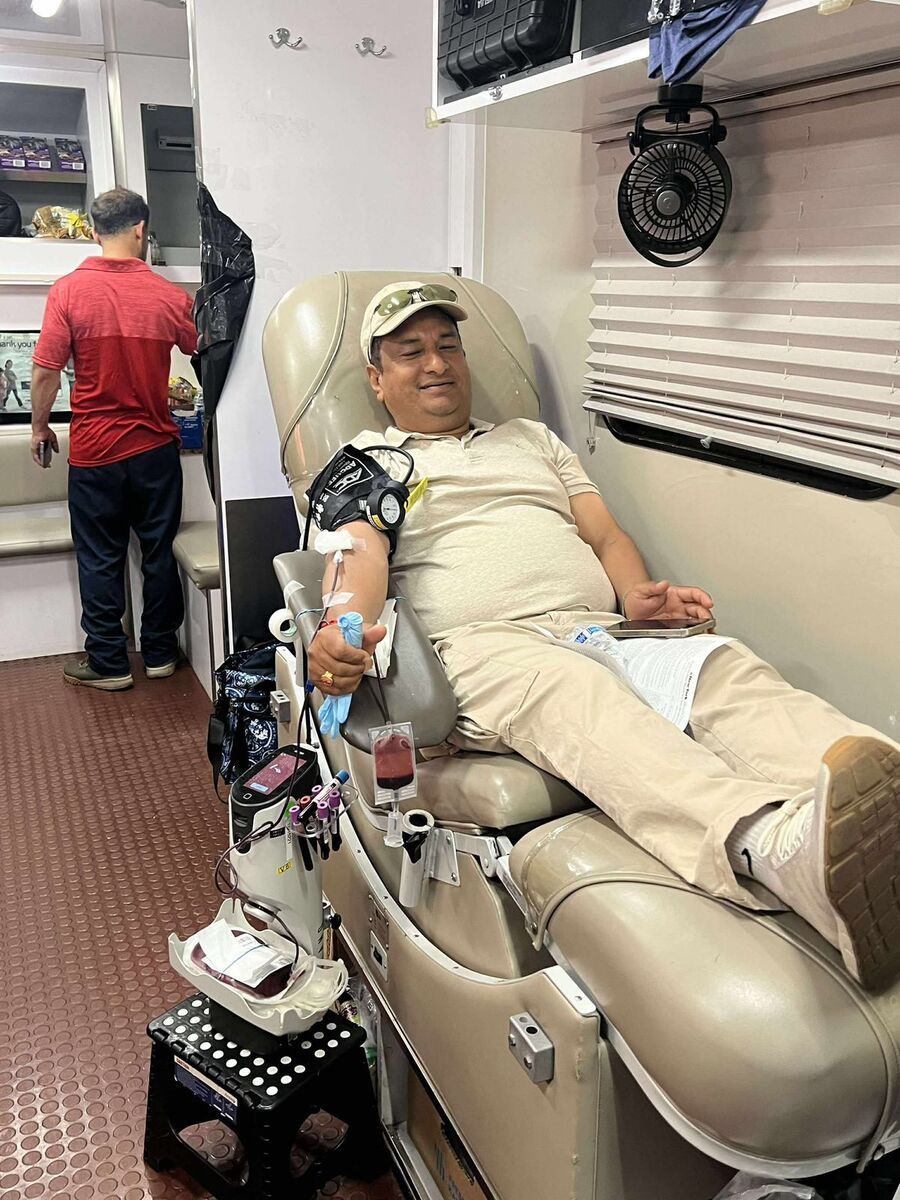 Blood donation drive 1